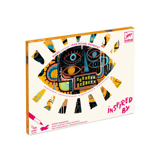 Basquiat Colouring Kit